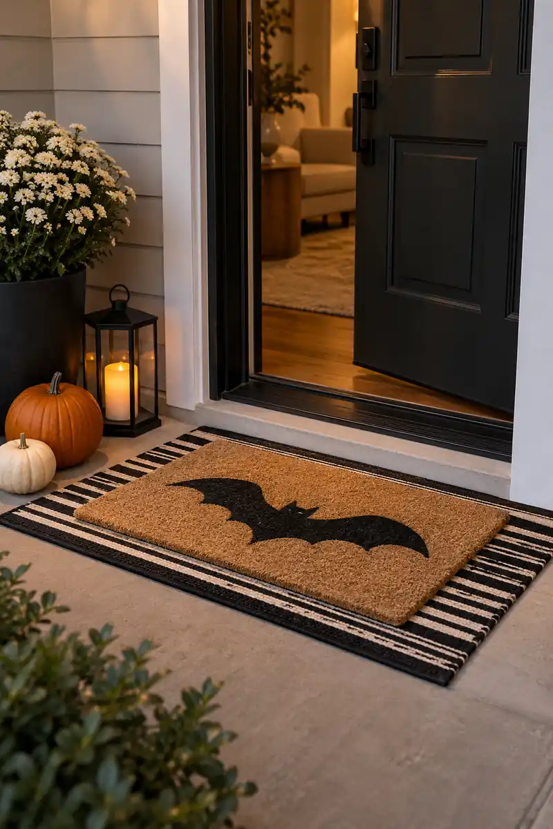 Layered Halloween Doormats