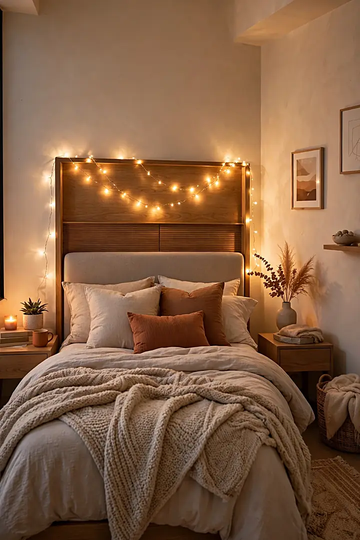 3. Hang String Lights