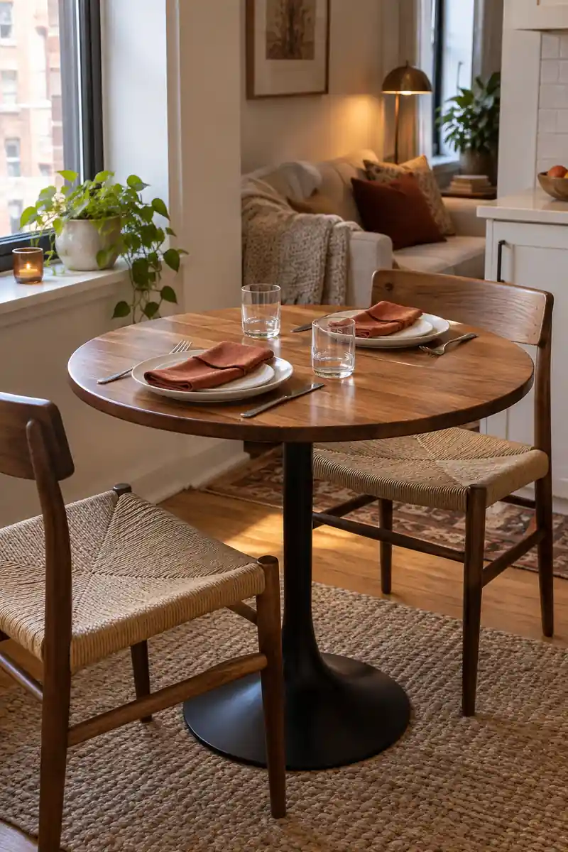 Rust Napkin Fold