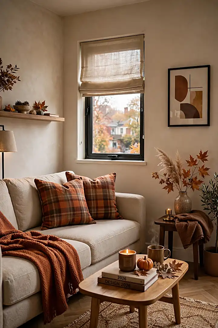 4. Plaid Pillows