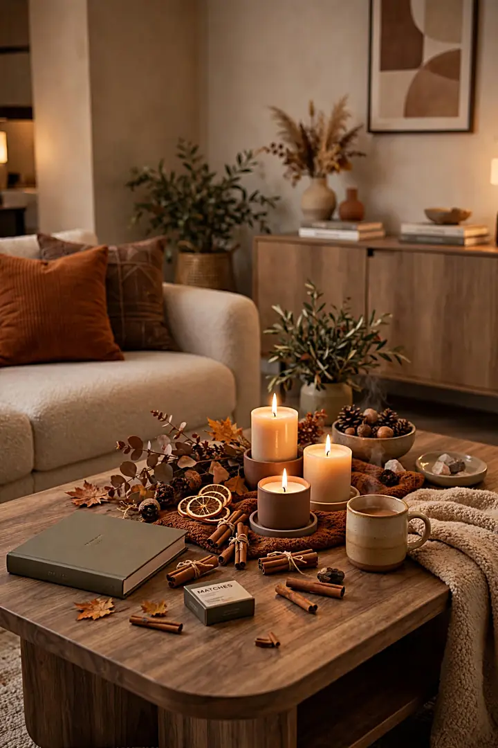 6. Cinnamon Candles