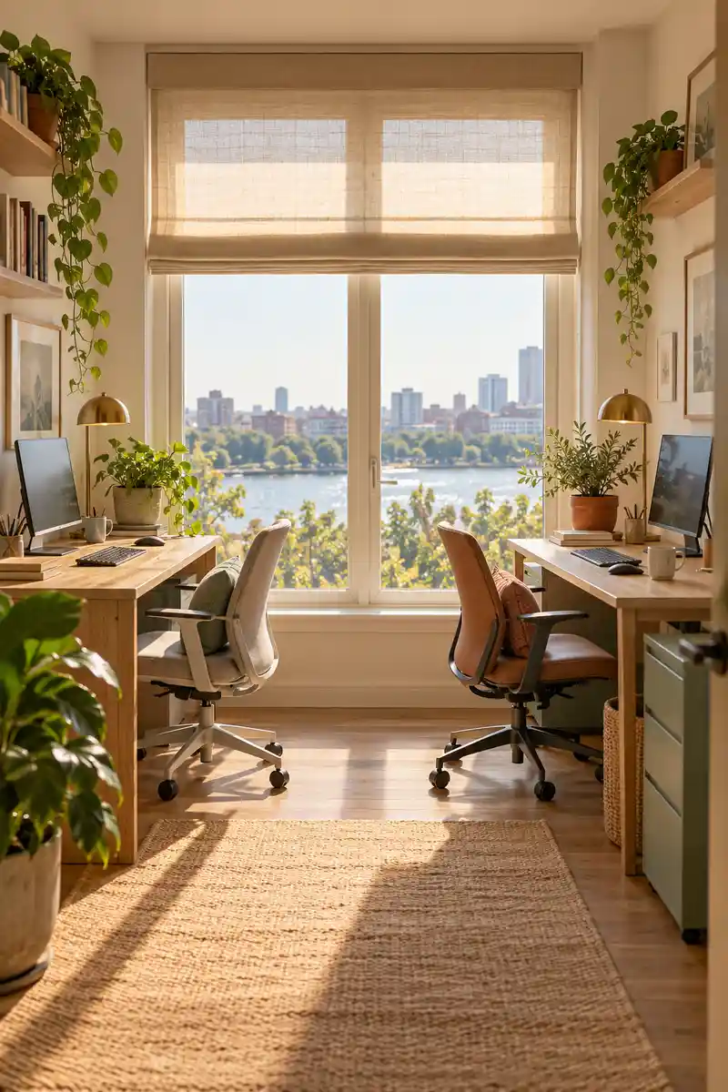 Window Lit Workstations