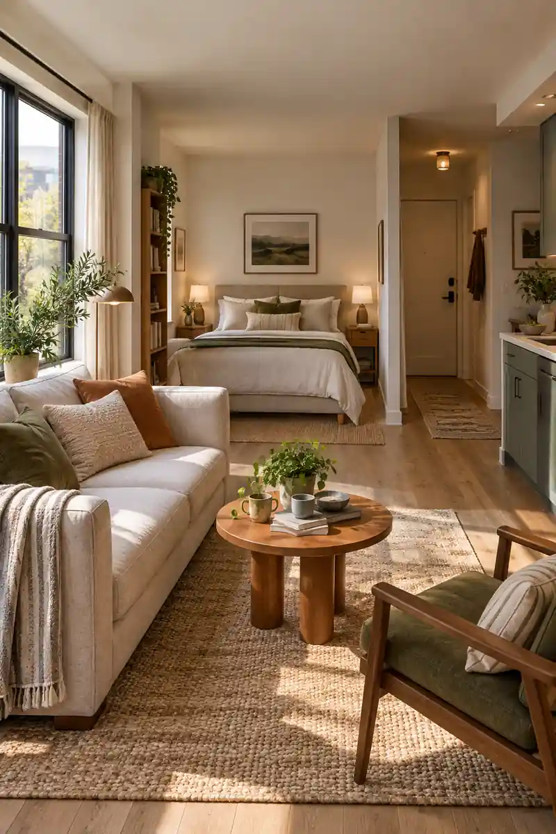 Window-Side Shared Lounge