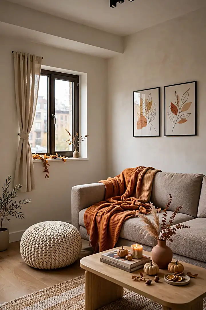 8. Knit Pouf Seat