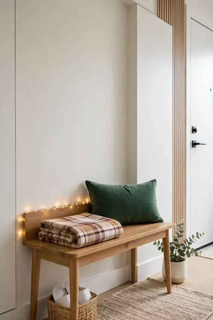 Plaid Throw Corners