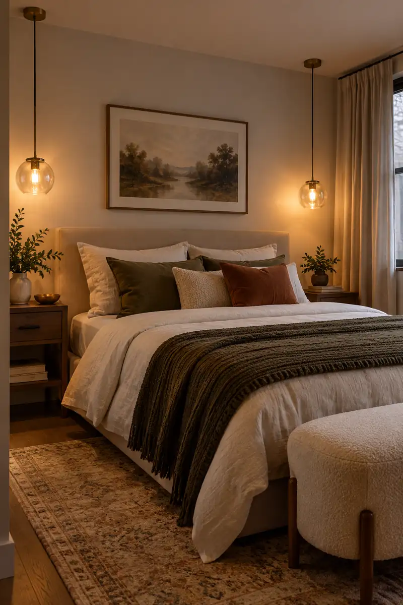 Bedside Pendant Pair