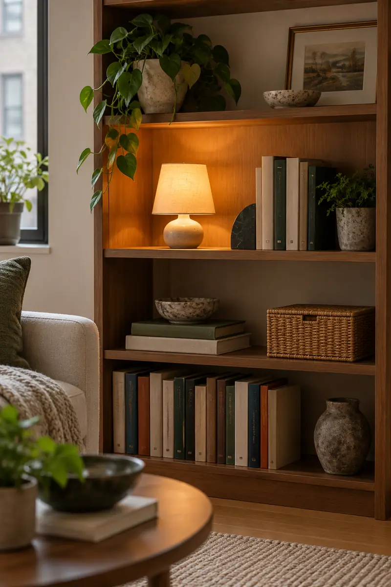 Bookcase Light Layers