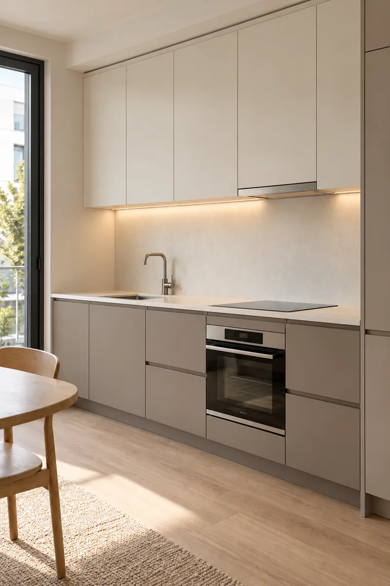 Tonal Cabinet Contrast