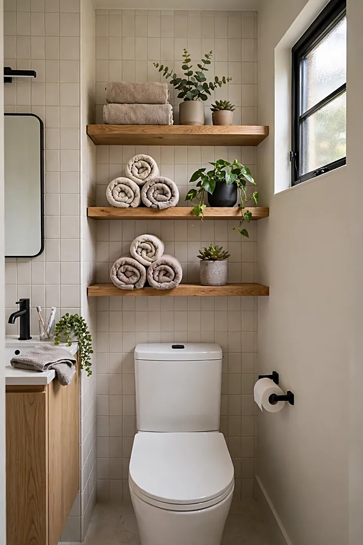 12. Add Open Shelving