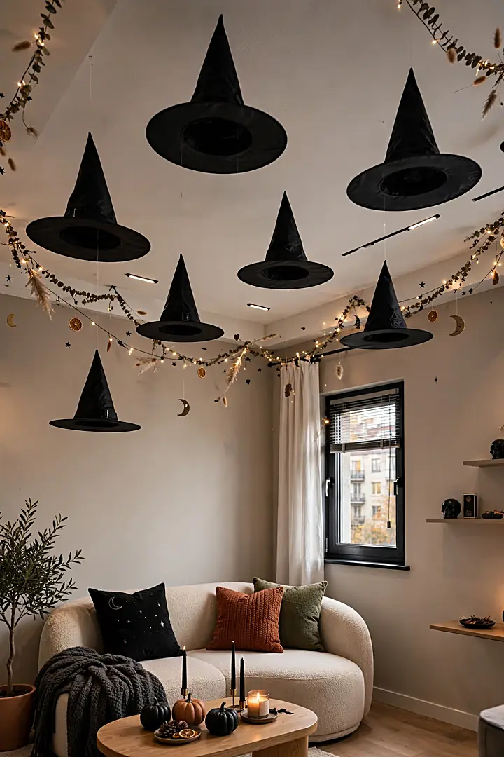 13. Floating Witch Hats