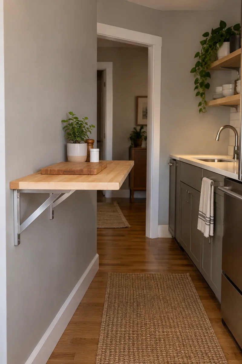 Fold Down Worktop