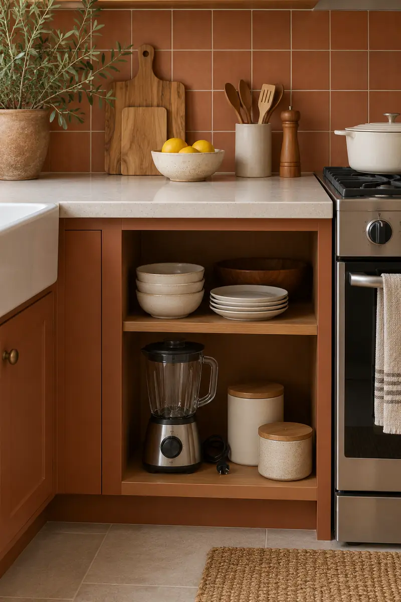 Appliance Storage Cubby