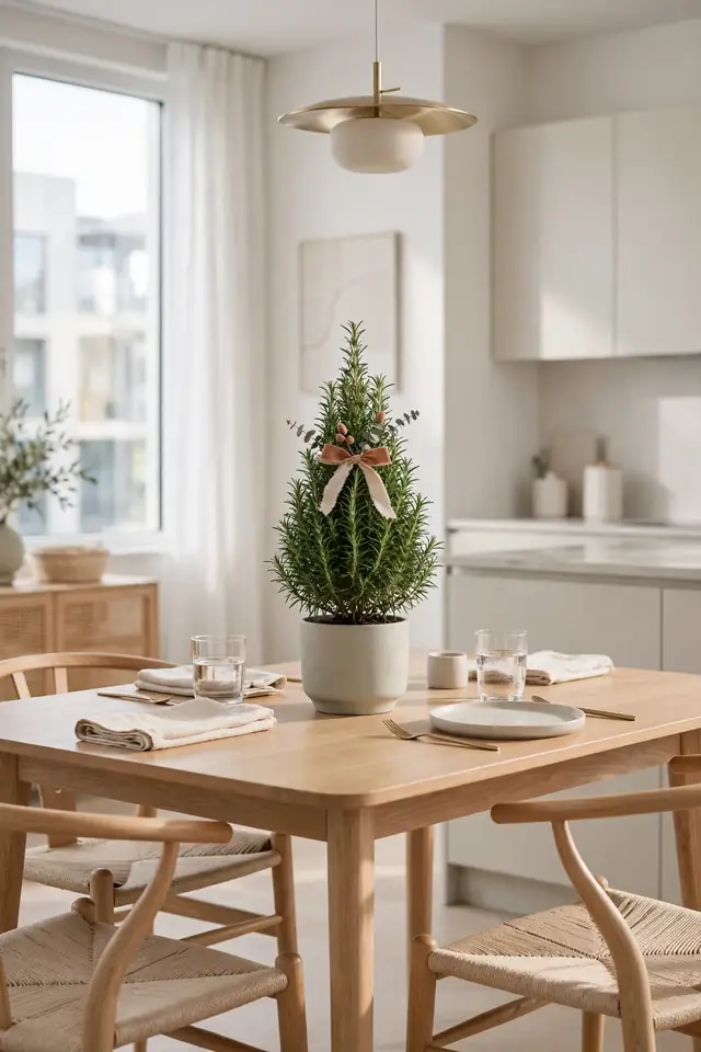 14. Rosemary Table Trees