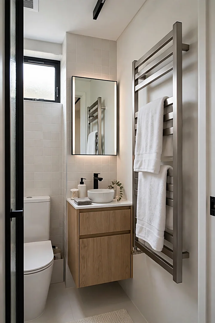 16. Add a Heated Towel Rail