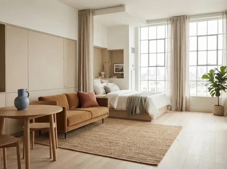 17 Color Palette Ideas for Small Studio Apartments That Feel Bigger