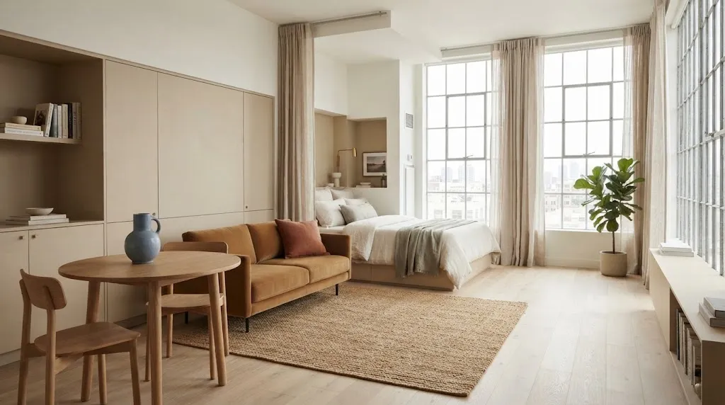 17 Color Palette Ideas for Small Studio Apartments That Feel Bigger
