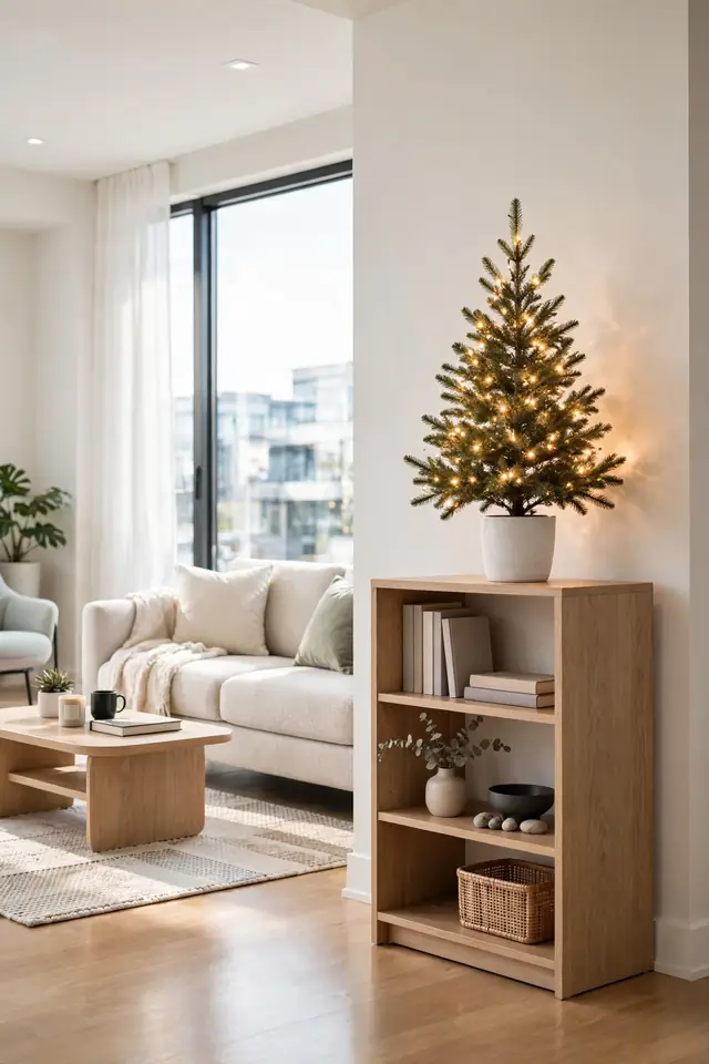 18. Bookcase Top Trees