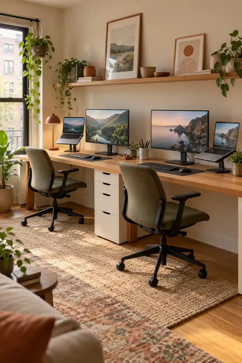 Dual Laptop Docking
