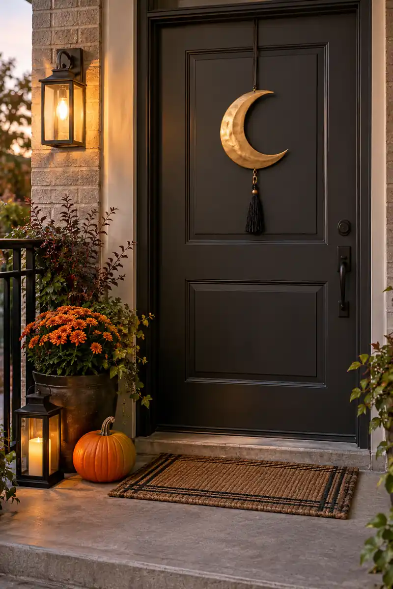 Crescent Moon Door Hanger