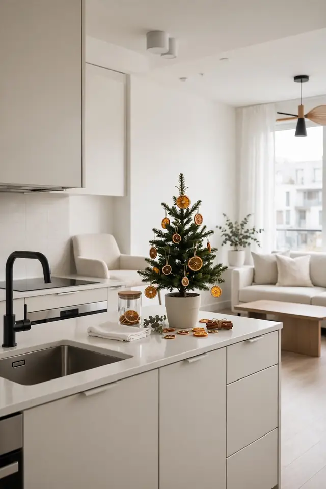 21. Kitchen Counter Trees