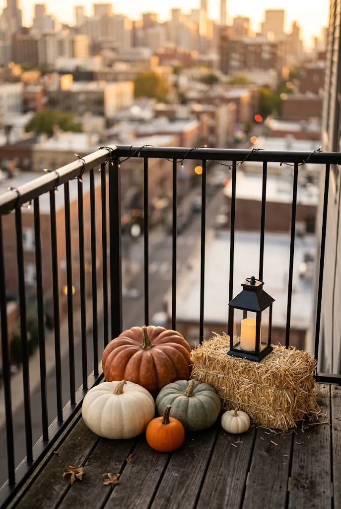 Balcony Pumpkin Cluster