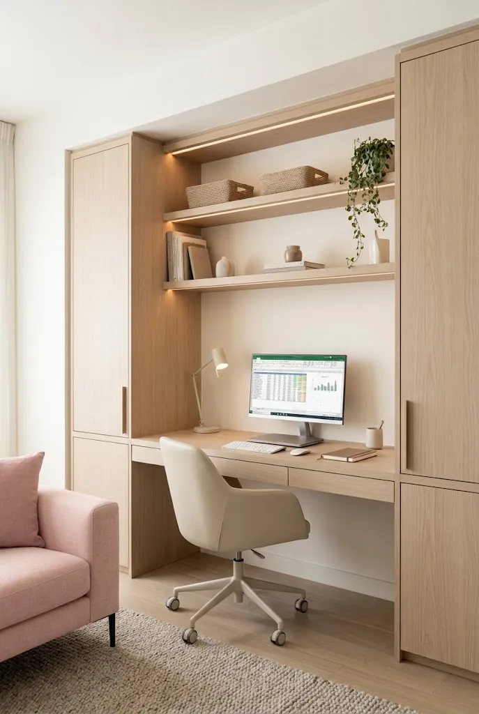 Built-In Desk Nook