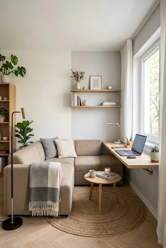 Corner Couch Workspace