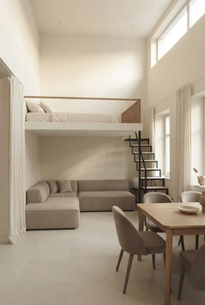 Cream and Light Taupe