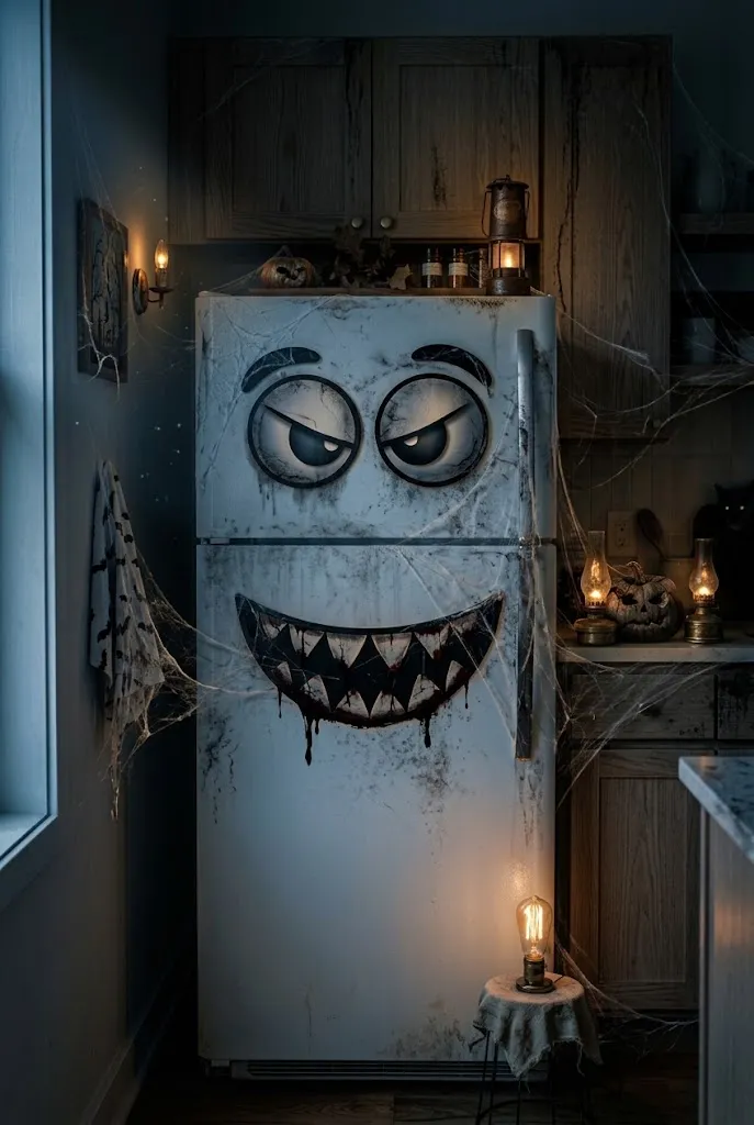 Fridge Monster Face
