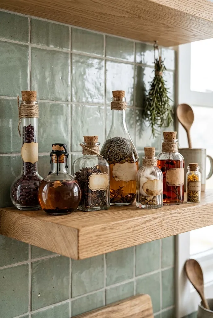 Potion Bottle Kitchen Shelf