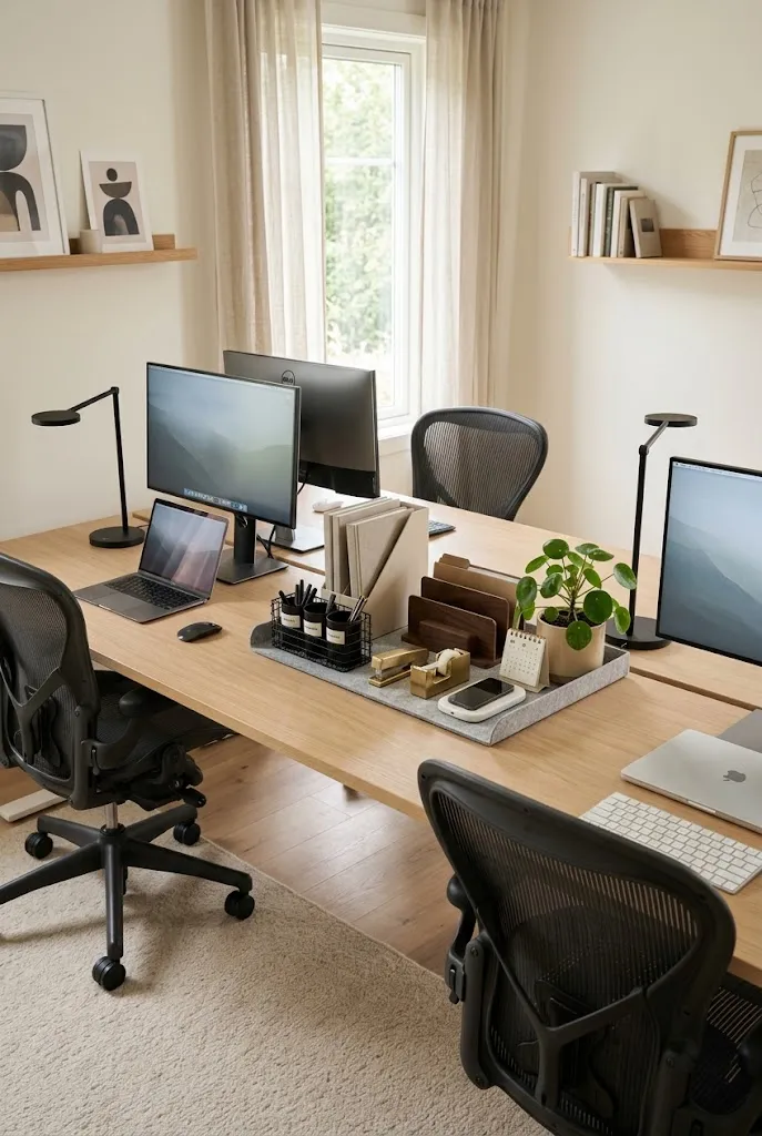 Shared Desk Accessories