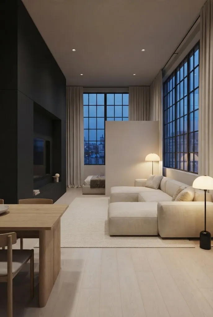 Soft Charcoal and Cream
