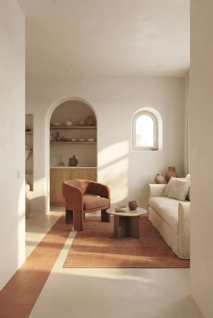 Terracotta and Warm White