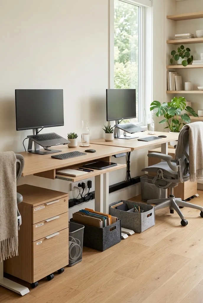 Under-Desk Storage