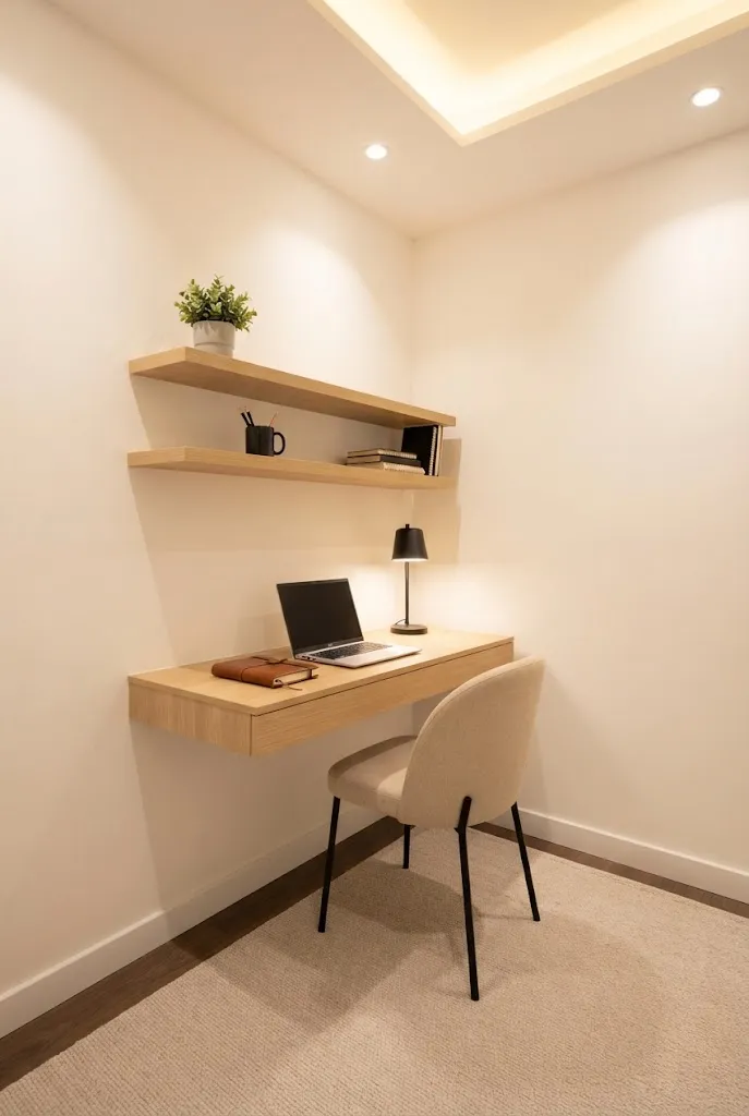 Wall-Mounted Desk