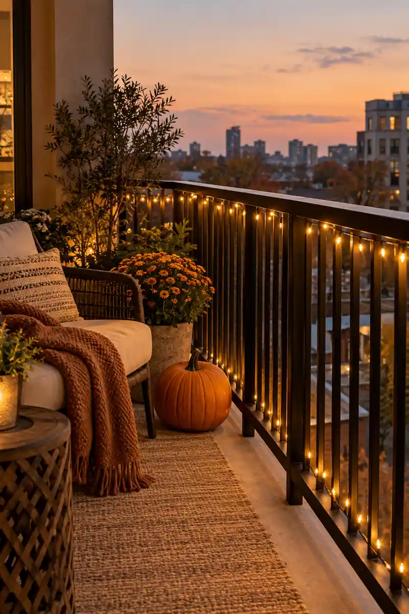 Amber Railing Lights