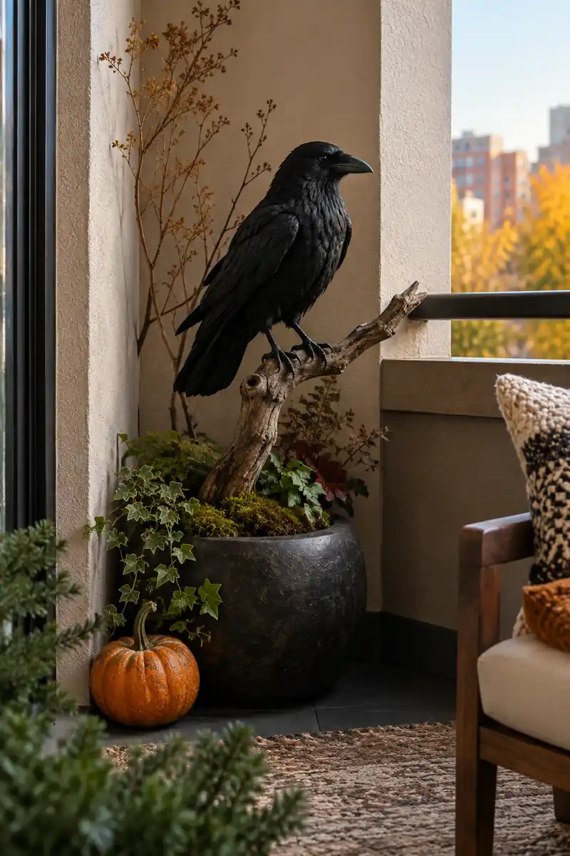 Faux Raven Perch