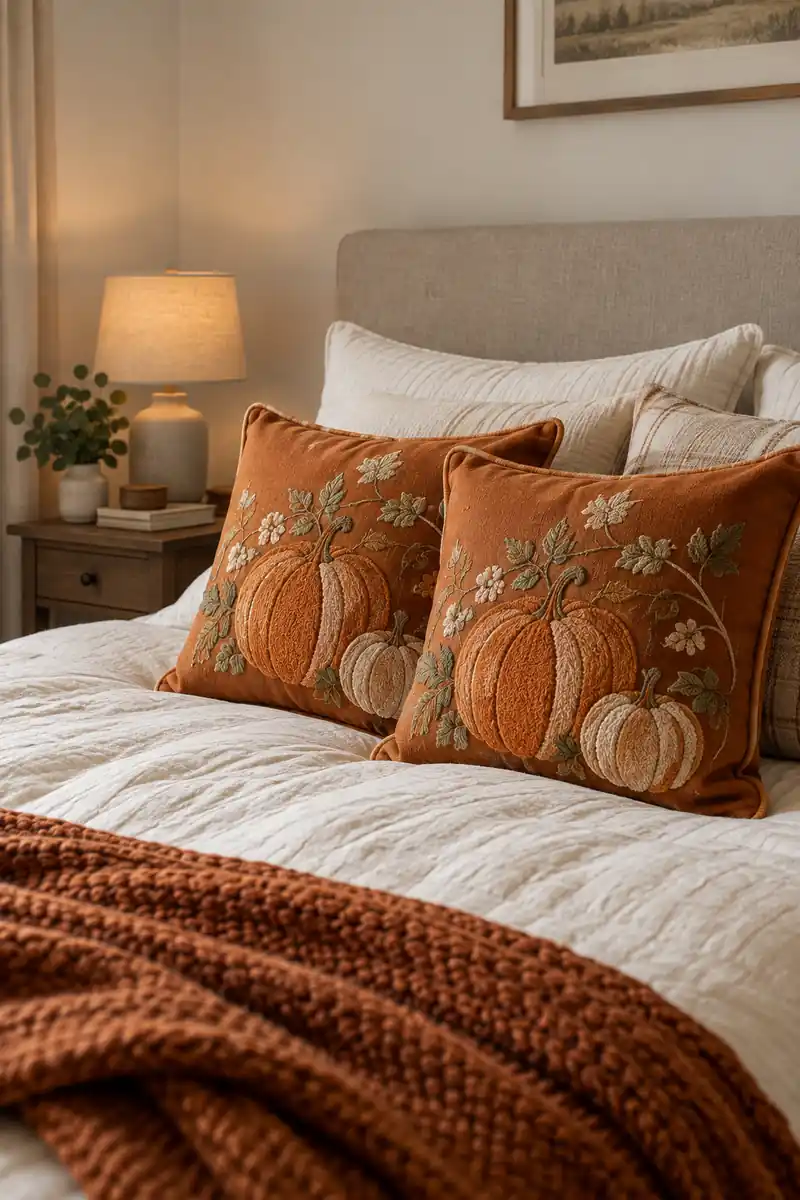 Pumpkin Pillow Covers