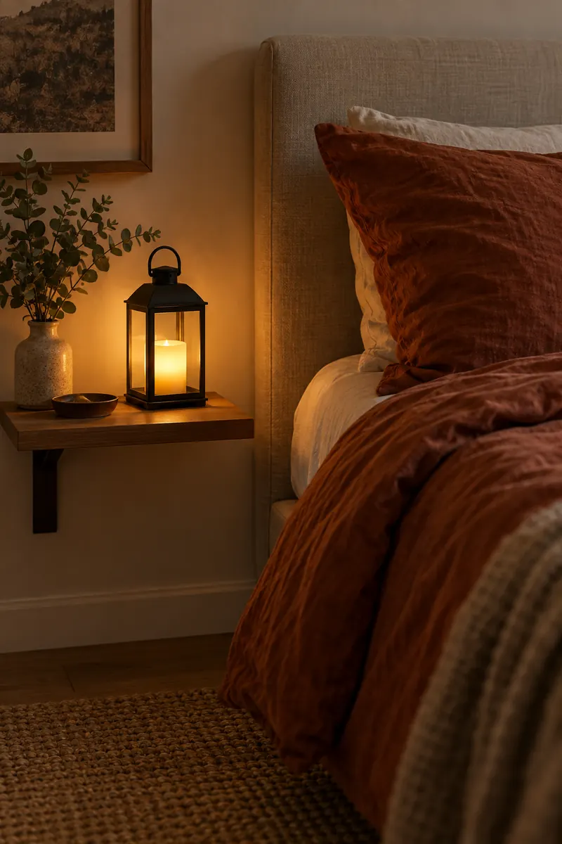 Amber Bedside Lantern