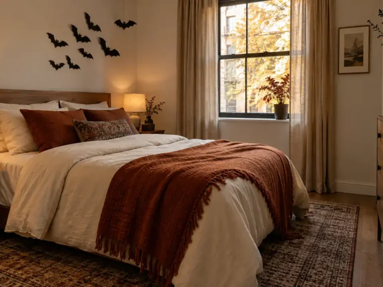 Halloween decor ideas for a small bedroom