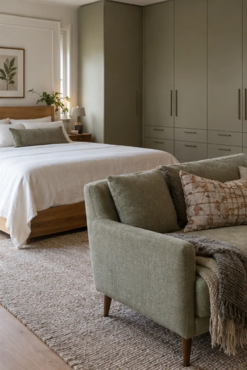 Closed Bedroom Storage