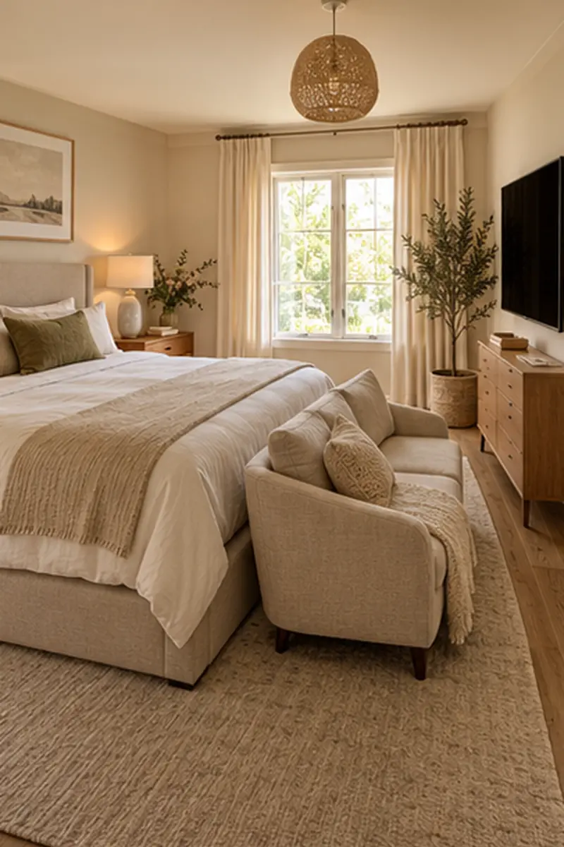 Footboard Loveseat