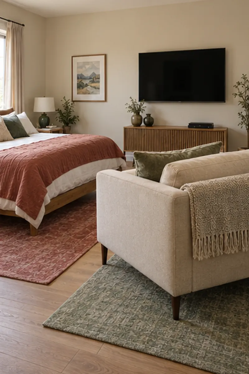 Balanced Rug Footprints