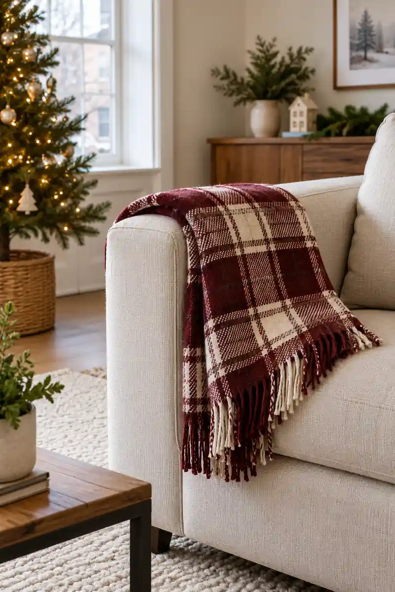 Soft Plaid Accent