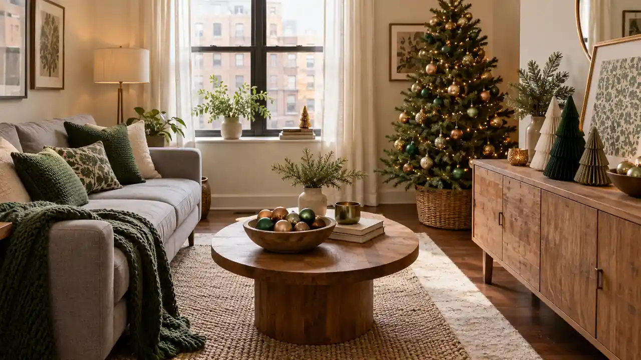 apartment christmas decor cheap