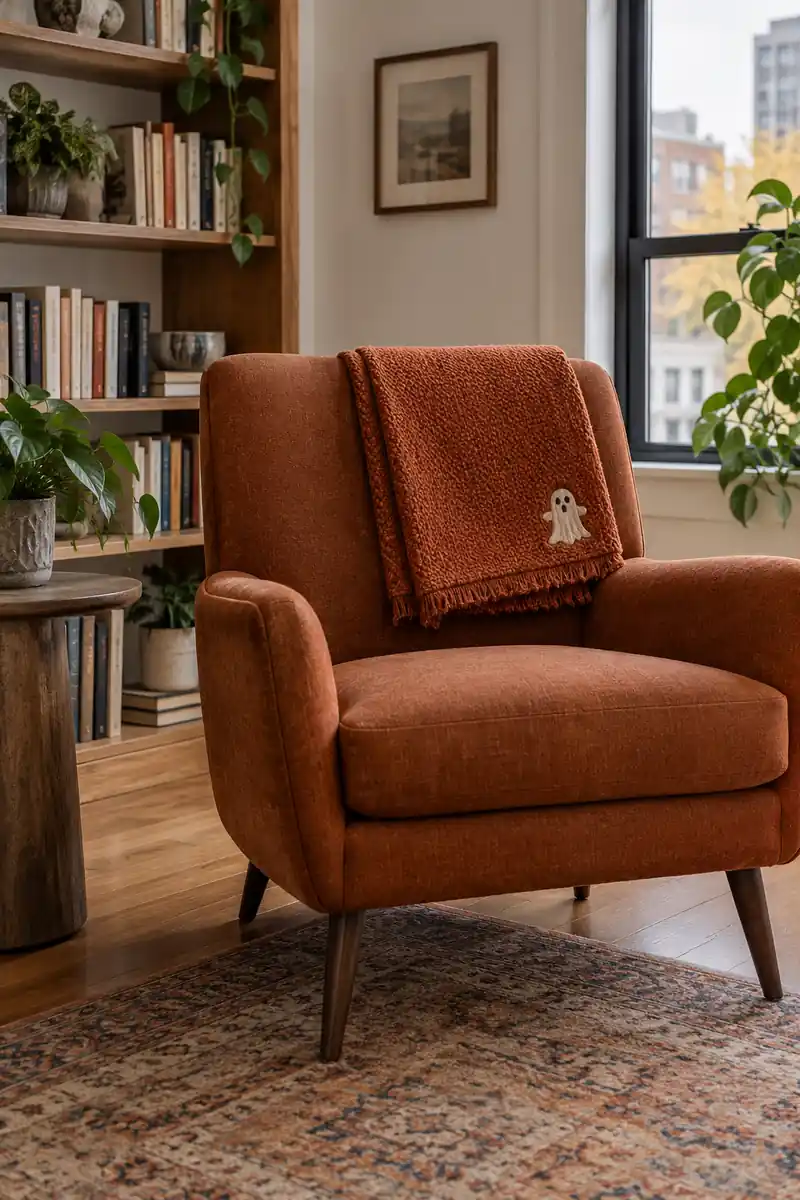 Folded Seasonal Throw