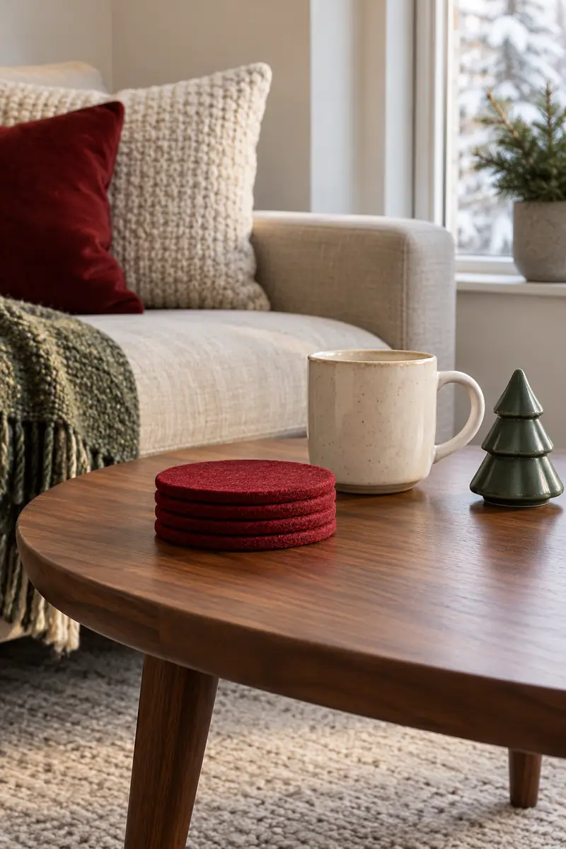 Festive Coaster Stack
