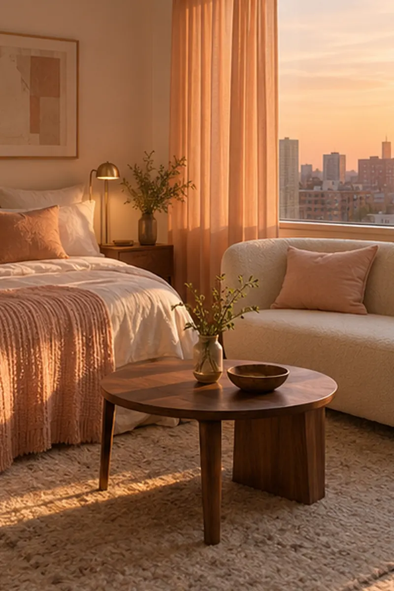 Apricot Sunset Glow