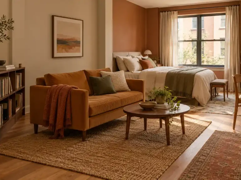 cozy studio apartment inspiration