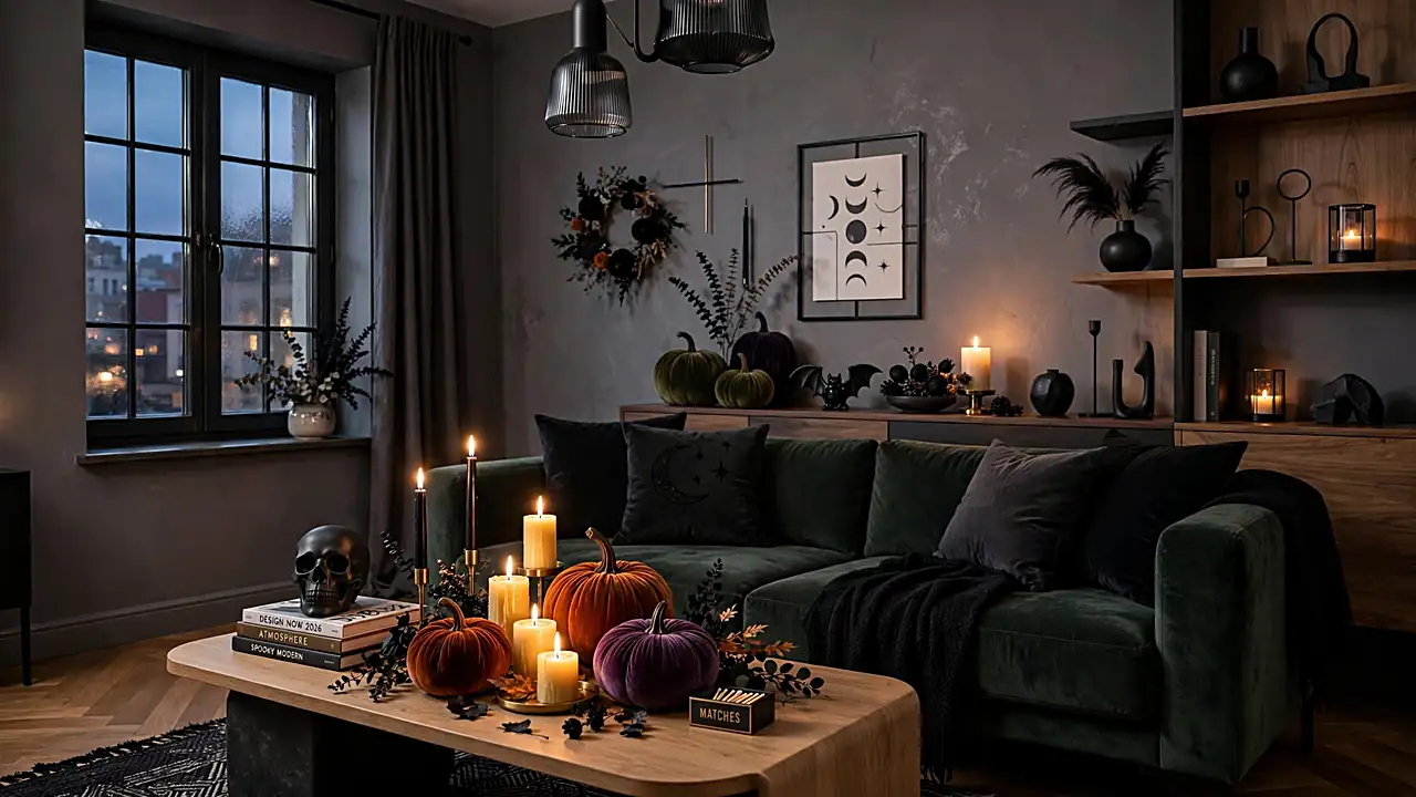 halloween decor ideas for living room apartment